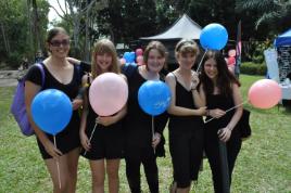 PhotoID:12989, Caitlin Dziemicki, Junee Phillips, Madeline Roberts, Kimberley Bovey and Lana Singleton enjoy the day