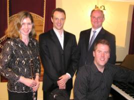 PhotoID:5040, Janine Hanrahan, Jasper Wood, Dr Kevin Purcell and Brad Blackham