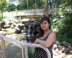 PhotoID:13831, Komalpreet (Kim) Kaur during a visit to Rockhampton Campus