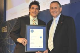 PhotoID:6237, Alex with Queensland Trade Minister John Mickel