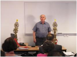 PhotoID:14762, Prof Patrick Weller AO delivering his presentation