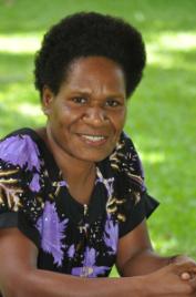 PhotoID:10506, AusAID Scholarship student from Papua New Guinea Lorna Denema is loving her time in Australia.