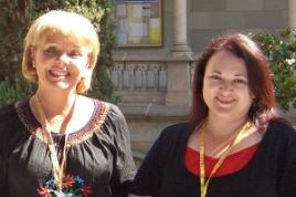 PhotoID:8085, Vicki Pascoe (left) and Kylie Radel PhotoID:8085, Vicki Pascoe (left) and Kylie Radel
