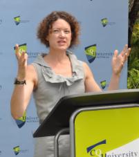 PhotoID:11765, MP Kirsten Livermore describes the scale of the project
