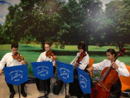 PhotoID:13434, The Cairns State High School quartet performed on the night. 