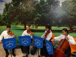 PhotoID:13434, The Cairns State High School quartet performed on the night. PhotoID:13434, The Cairns State High School quartet performed on the night.