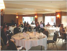 PhotoID:9195, Students and invited guests enjoying the presentations during the CCEP luncheon at the Stamford Plaza, Brisbane.