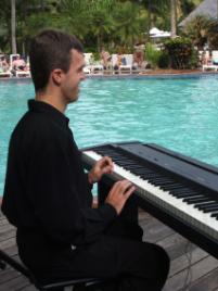 PhotoID:4102, Visually impaired pianist Adam Bishop