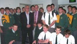 PhotoID:4527, The Chief Scientist meets local youths at CQU - photo by AMBER MURRAY