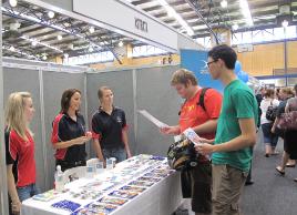 PhotoID:10613, Darryl Forday (green shirt) and Andrew Morris explore options with Xstrata