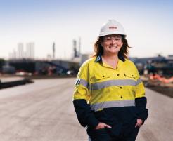 PhotoID:12752, CQUni graduate Nicole Batchler has been recognised for her leadership skills