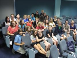 PhotoID:10075, Participants gather at Rockhampton Campus. LINK for a larger image