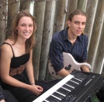 PhotoID:9866, Bachelor of Music students Helen Ashworth and Jasper Lambert rehearse for the Big Night In concerts, ahead of their USA tour