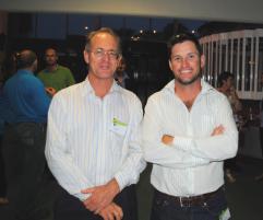 PhotoID:11671, Professor John Rolfe from CEM with Nathan Johnston from the Fitzroy Basin Association