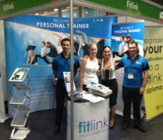 PhotoID:14510, Dr Betul Sekendiz visits the Fitlink stand at the Expo