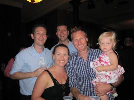 PhotoID:10159, L-R Gregg Muirr, Katrina Cochane, Richard Jones and Paul Cochrane enjoy the Sydney function