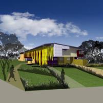 PhotoID:12625, An artist's impression of the finished Allied Health Clinic 