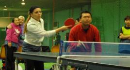 PhotoID:9324, Table tennis was a new sport this year