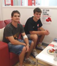 PhotoID:11470, Chris Lloyd (left) and Leo Fitzgerald from the STEPS Accelerated class