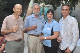 PhotoID:9821, Leo Duivenvoorden, Bob Newby, Heather Smyth and David Armstrong