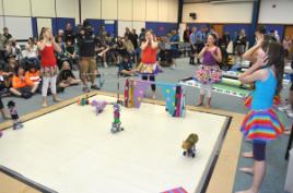 PhotoID:14903, Action from a previous Junior Robotics event