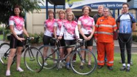 PhotoID:9198, Organisers and participants gear up for next month's Bike4Life event in Rockhampton.