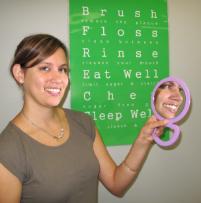 PhotoID:12333, Ariane Anderson has a vision for her future in Oral Health. LINK for a larger image