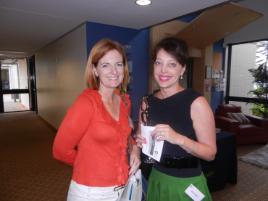 PhotoID:13518, Erin Mulherin (Office for Women) and Nikki Wright (Dept Employment, Education, Economic Development). 