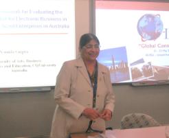 PhotoID:7389, Dr Pramila Gupta, Associate Director Academic, CQUniversity Melbourne 