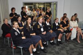 PhotoID:14324, The launch audience included several young women from Rockhampton Girls Grammar School