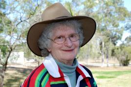 PhotoID:4656, Shirley Hopkins has had a long association with Central Queensland University.