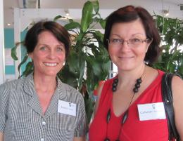 PhotoID:10456, Joanne Smith and Catherine MacAdam at the Noosa function