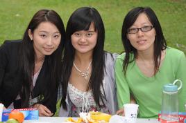 PhotoID:9669, Students Jia Shen, Qian Qian Gong and Xing Xu