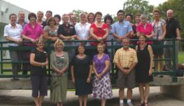 PhotoID:10507, School of Education staff members coverged in Bundaberg