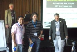 PhotoID:12331, Umesh (left front) at the conference