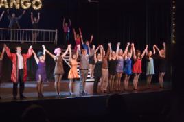 PhotoID:6486, The final applause for the cast of Sweet Charity.