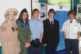 PhotoID:7740, Students dress for success in Aviation