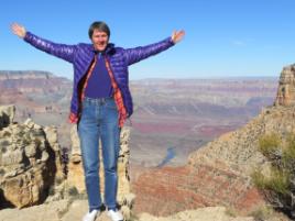 PhotoID:10177, Jenny at the Grand Canyon