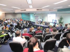 PhotoID:12719, Over 100 CQUniversity staff, students, and members of the community turned out for last week's Universities Australia forum