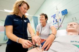 PhotoID:9130, Bundaberg nursing students will meet with industry representatives this week.