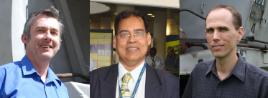 PhotoID:13955, Prof Cole, Prof Chattopadhyay and Mitchell McClanachan