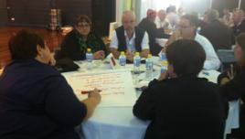 PhotoID:12659, Brainstorming was a key activity at the Conference