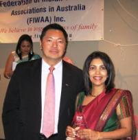 PhotoID:12189, Deepa with her award