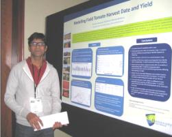 PhotoID:11486, Tika Neupane with his poster