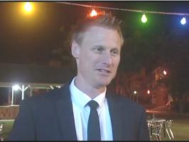 PhotoID:7364, Paul Cochrane, a key organiser of the reunion, is now a TV sports reporter based in Sydney