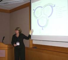 PhotoID:5001, Judi Parson presenting